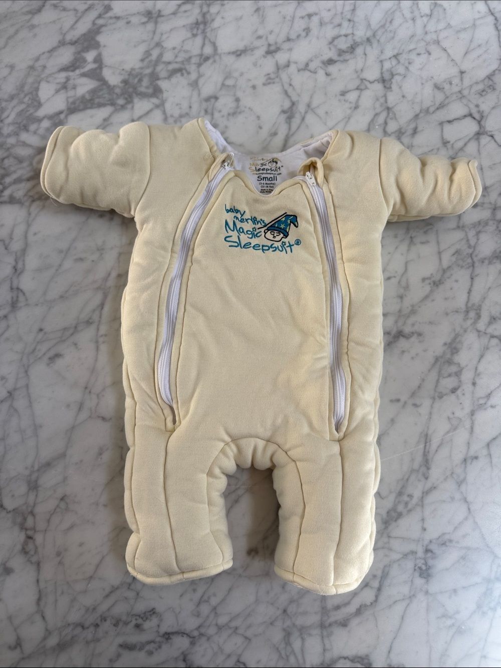 Baby Merlin’s Sz 3-6 Mo Magic Sleepsuit One-Piece Yellow